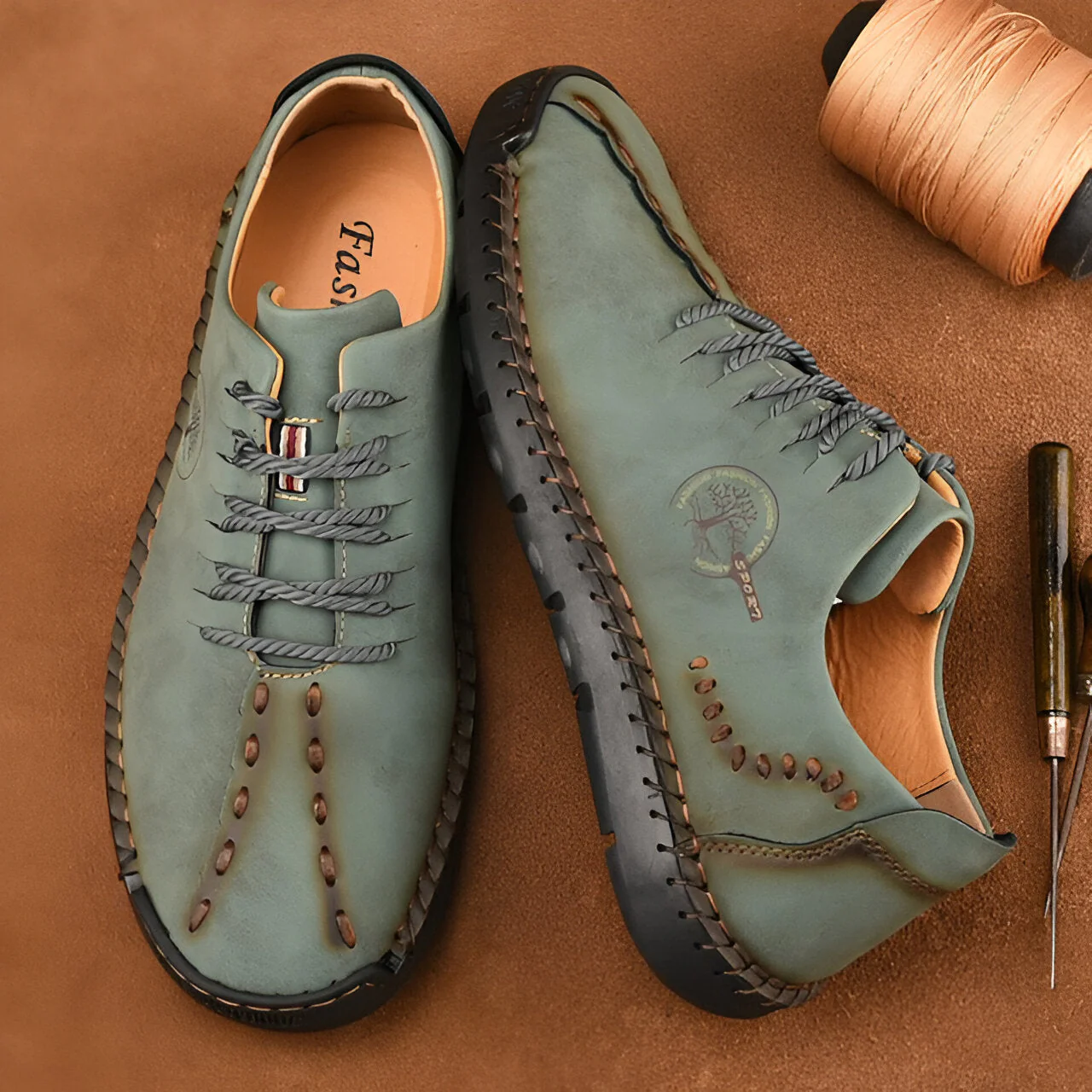 Heidi-Mode | Orthopädische Herren Turnschuhe Im Italienischen Stil - Image 3