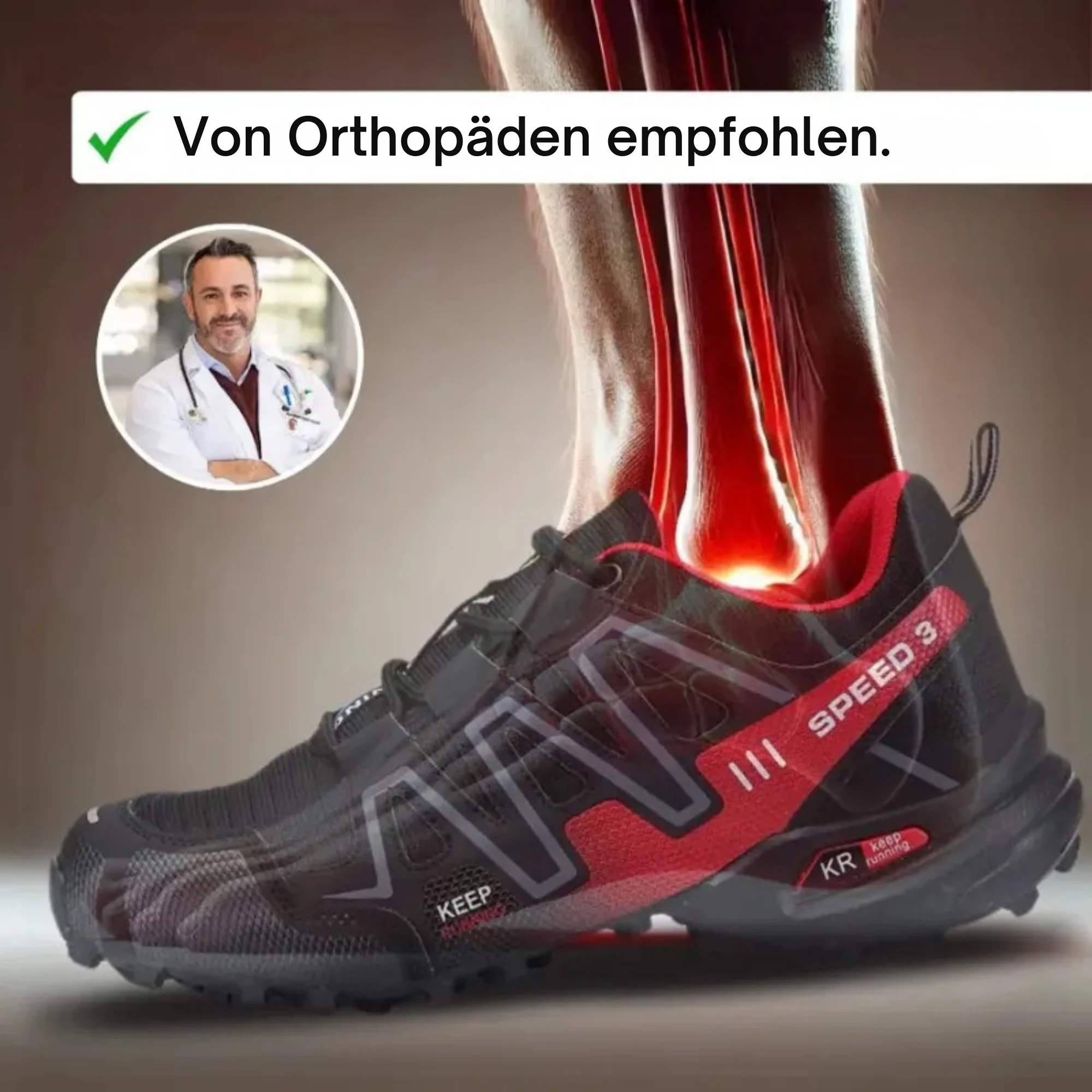 Heidi-Mode | Orthopädische Herren Wanderschuhe - Image 4
