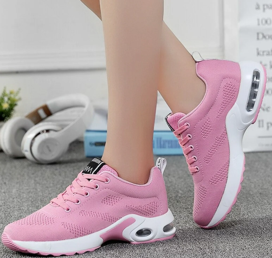 Heidi-Mode | Orthopädische Leichte, Atmungsaktive Sport Sneaker für Damen Sportlicher Lässig Running Schuh mit Air Cushion Sohle - Image 3