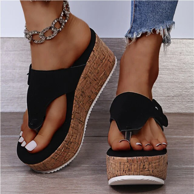 Heidi-Mode | Orthopädische Sandalen mit Dicker Sohle - Image 2
