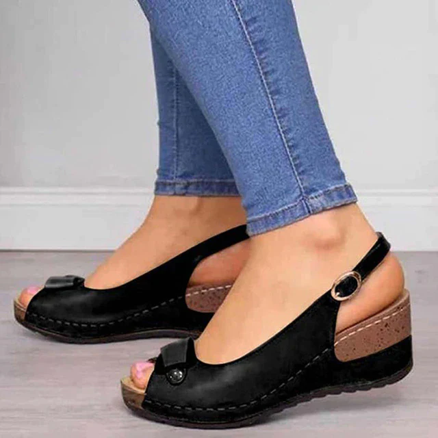 Heidi-Mode | Orthopädische Sandalen mit Weichen Absätzen - Image 3