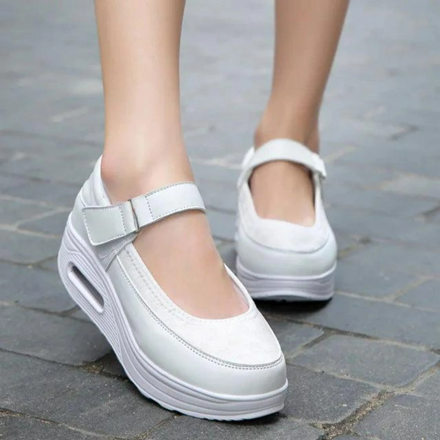 Heidi-Mode | Orthopädische Schuhe mit Dicker Sohle für Damen - Image 3