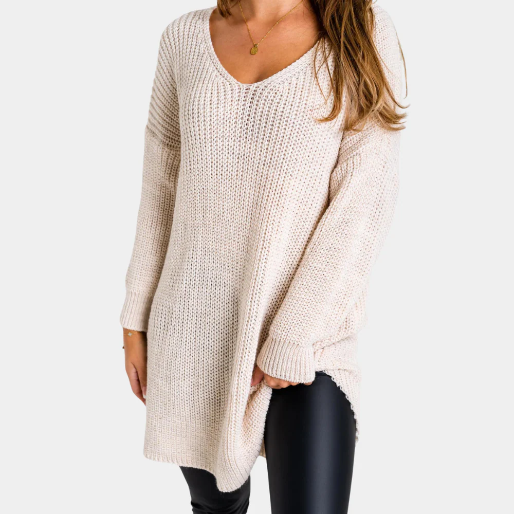 Heidi-Mode | Oversized Strick Damenpullover - Image 3