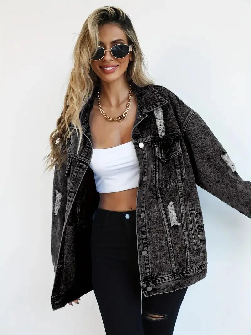 Heidi-Mode | Oversized Jeansjacke für Damen - Image 11