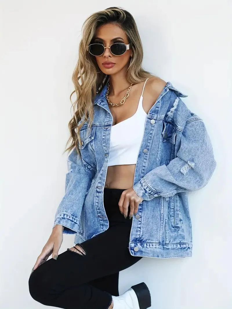 Heidi-Mode | Oversized Jeansjacke für Damen - Image 17