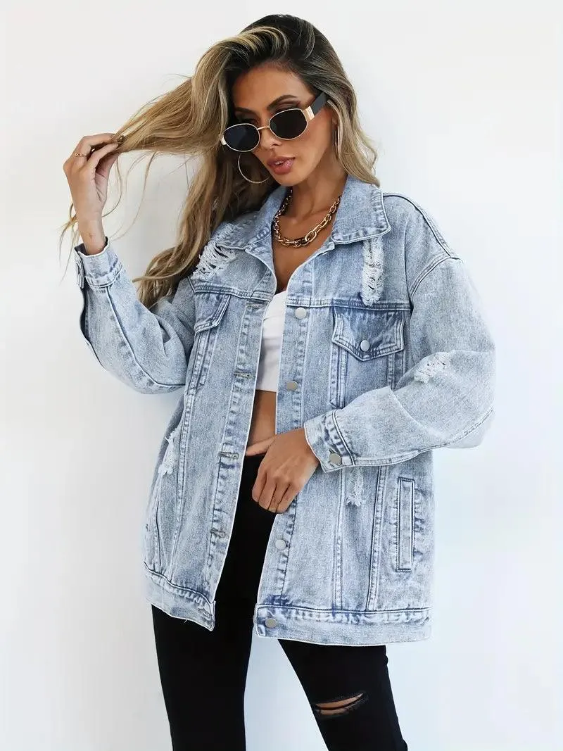 Heidi-Mode | Oversized Jeansjacke für Damen - Image 18