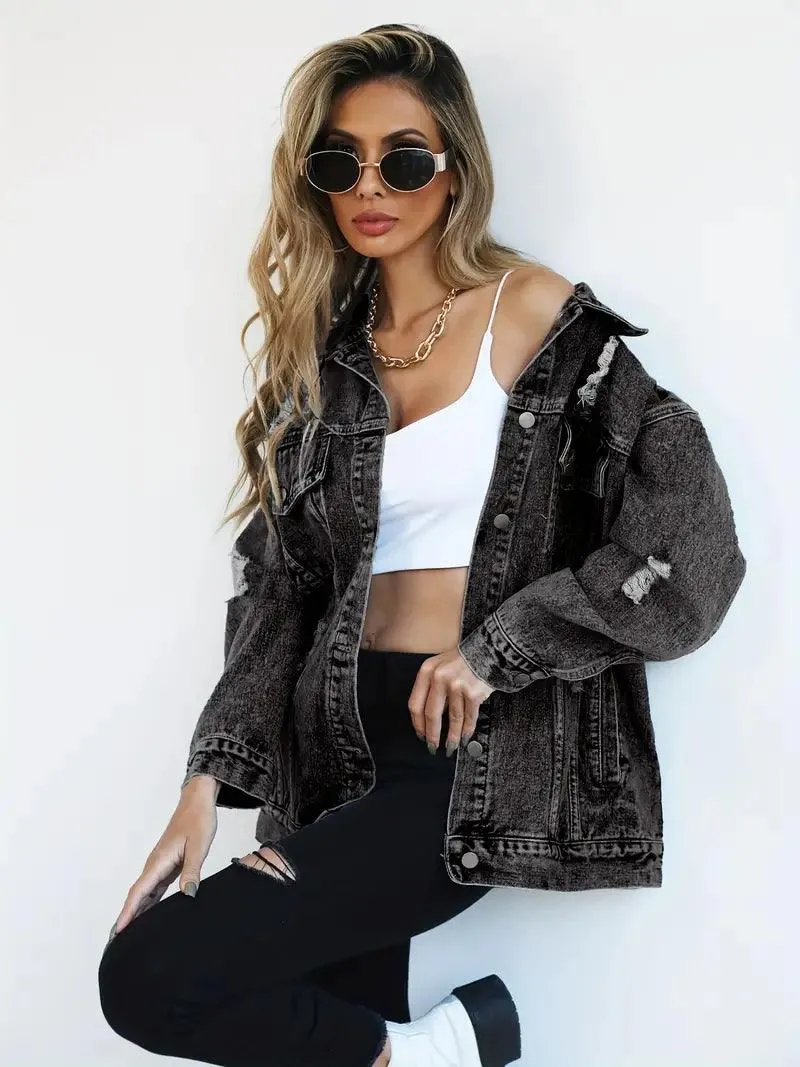 Heidi-Mode | Oversized Jeansjacke für Damen - Image 20