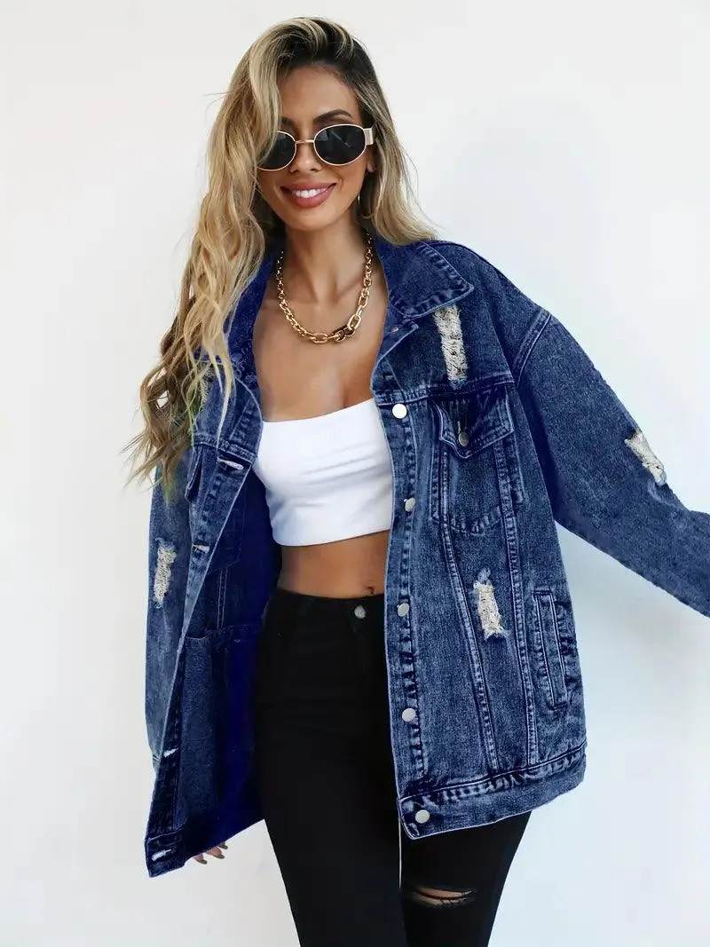 Heidi-Mode | Oversized Jeansjacke für Damen - Image 7