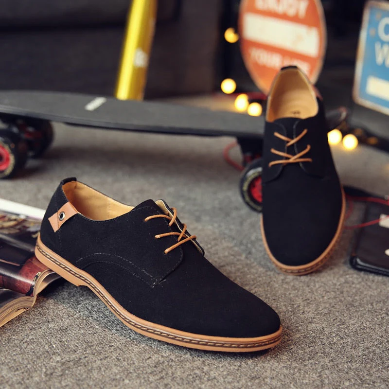 Heidi-Mode | Oxford Herren Schuhe Freizeit & Elegante Schuhe für Männer
