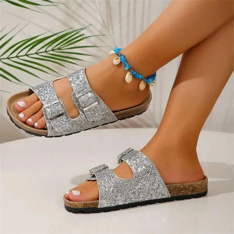 Heidi-Mode | Slippers mit Doppelter Schnalle - Image 3