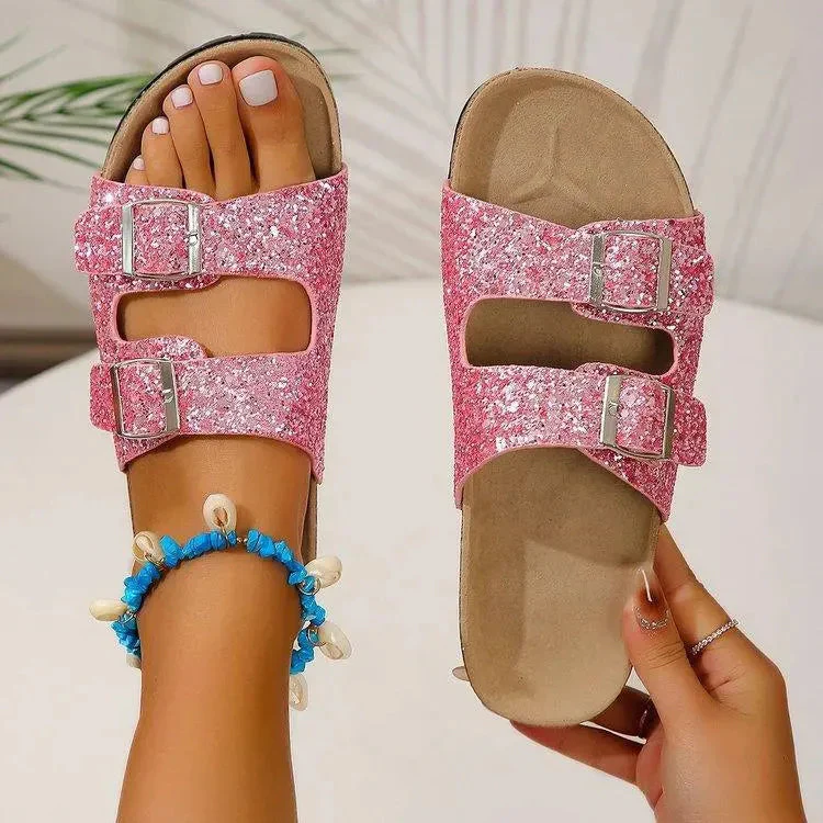 Heidi-Mode | Slippers mit Doppelter Schnalle - Image 4