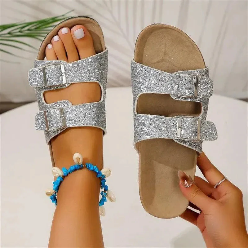 Heidi-Mode | Slippers mit Doppelter Schnalle - Image 7