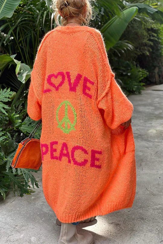 Heidi-Mode | Peace Modische Strickjacke - Image 3