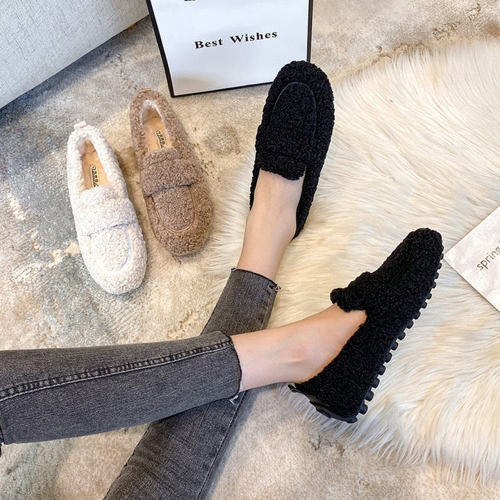 Heidi-Mode | Pelzige Schuhe