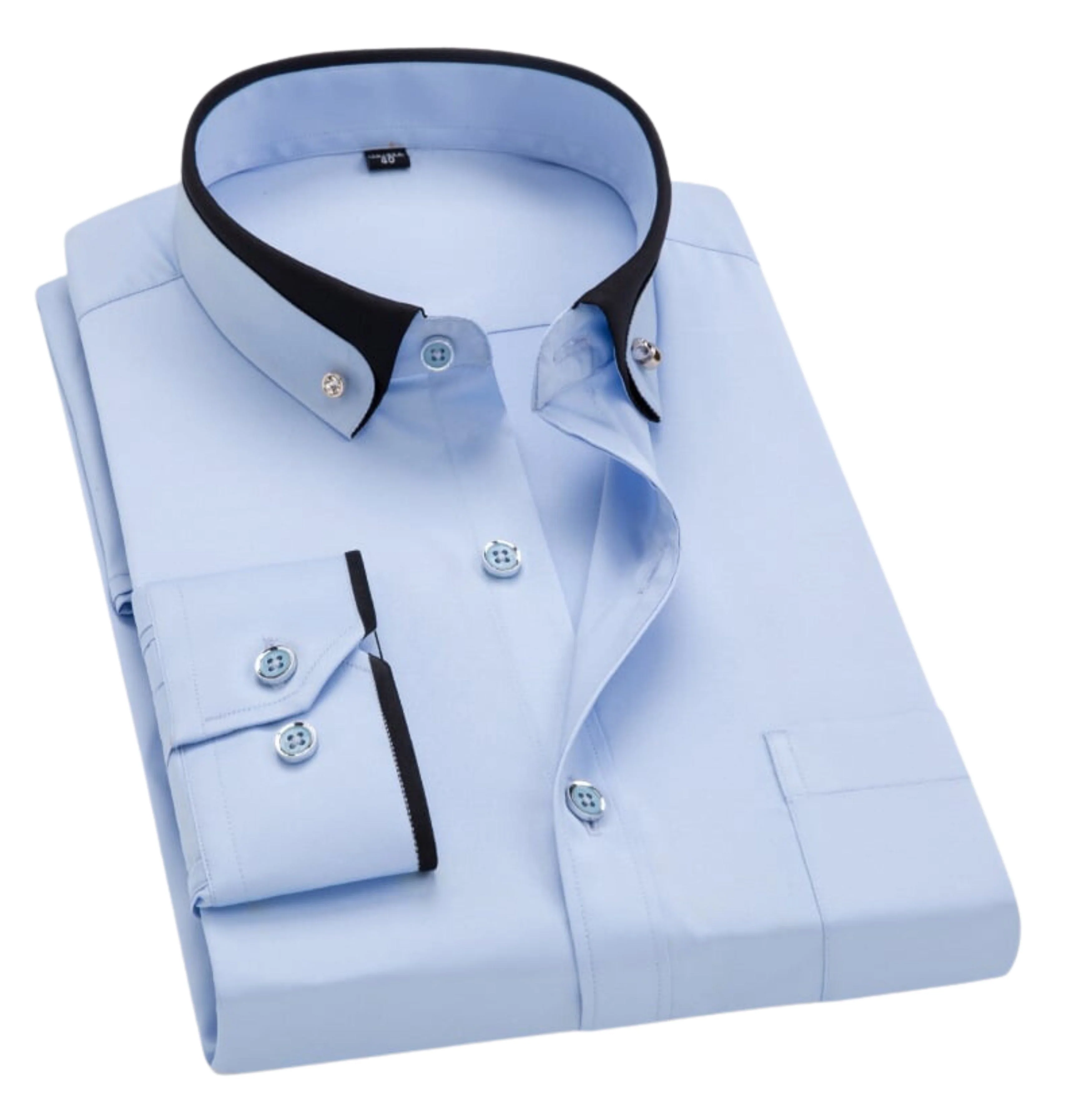 Heidi-Mode | Pierr Stylische Herren Langarmhemden Dein Modisches Statement - Image 5