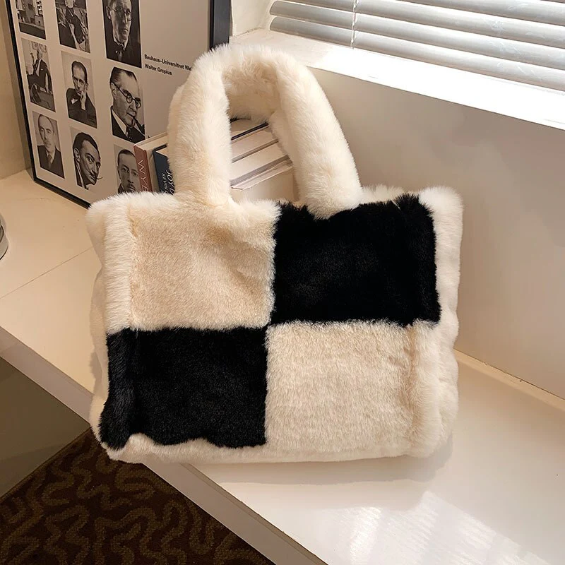 Heidi-Mode | Pipe Plush Handtasche - Eine Bequeme und Winterliche Damenhandtasche - Image 4