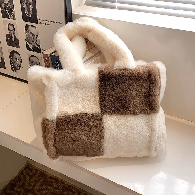 Heidi-Mode | Pipe Plush Handtasche - Eine Bequeme und Winterliche Damenhandtasche - Image 5