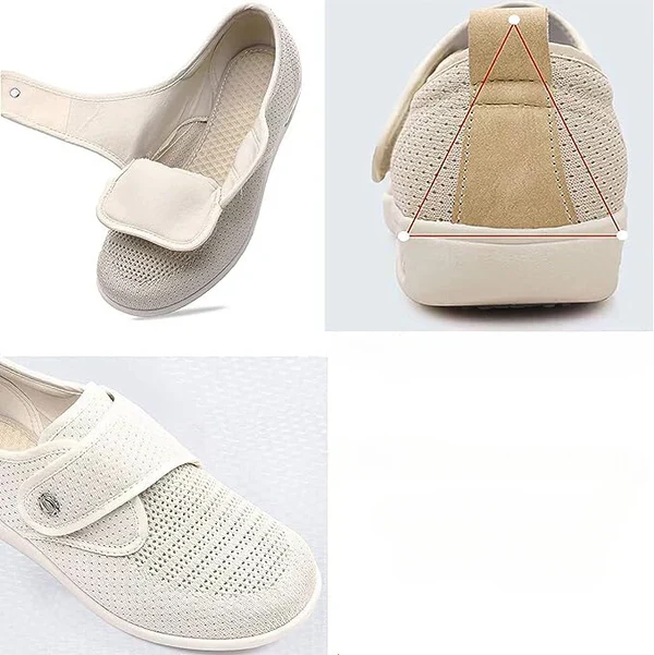Heidi-Mode | Größe Plus Diabetes-Schuhe - Hergestellt für Empfindliche Füße - Leicht und Atmungsaktives Material - Image 2