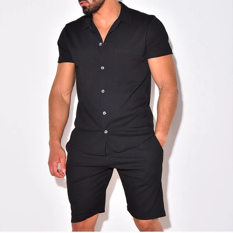 Heidi-Mode | Polo Kurzarm-Shorts Set - Image 2