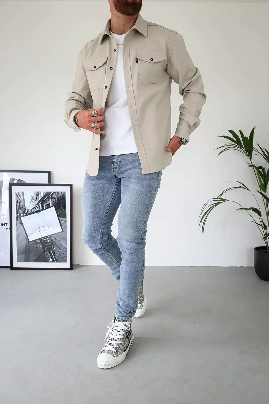 Heidi-Mode | Premium-Jacke mit Knopfverschluss für Herren Stylische und Bequeme Jacke - Image 12