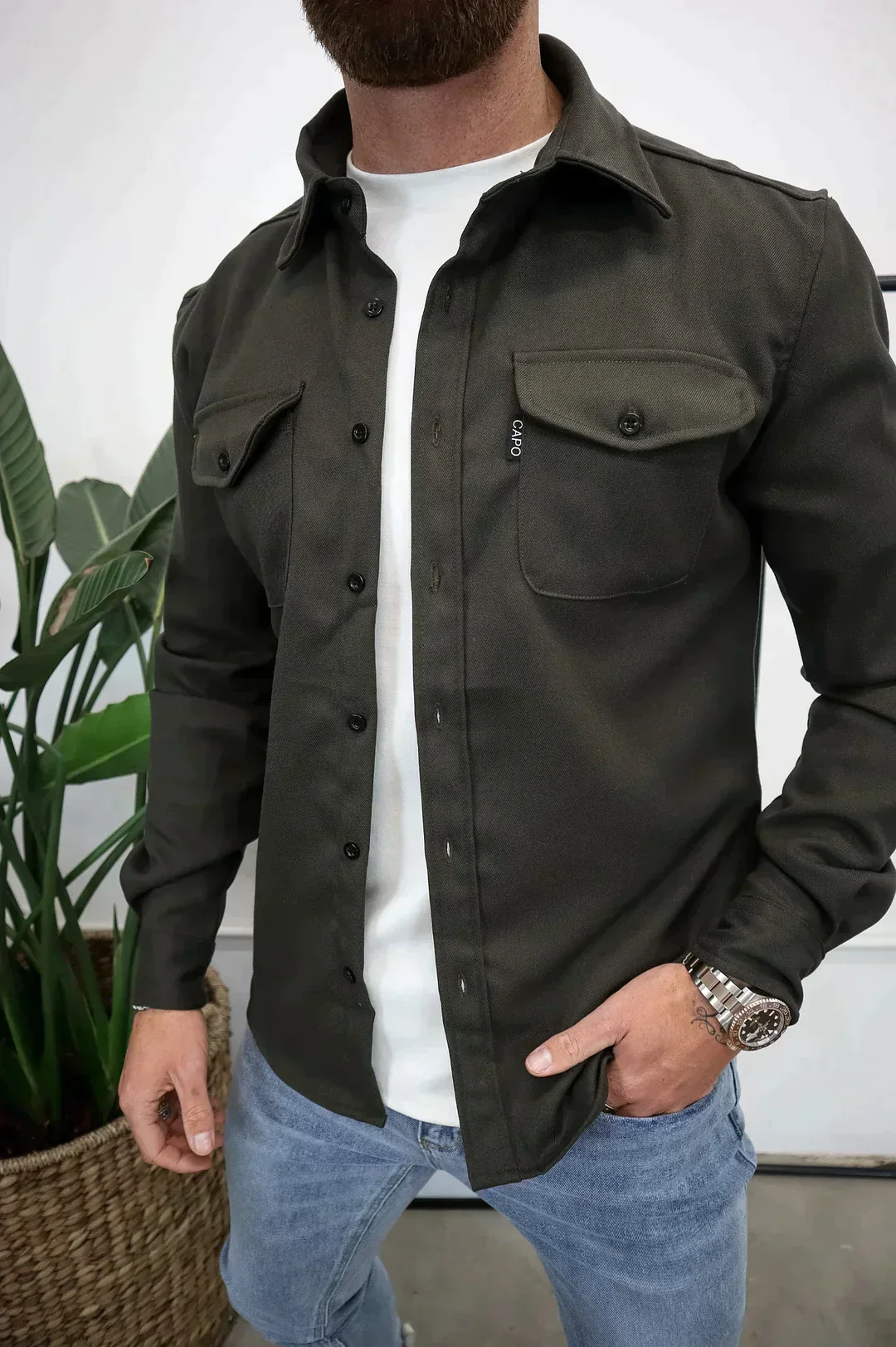 Heidi-Mode | Premium-Jacke mit Knopfverschluss für Herren Stylische und Bequeme Jacke - Image 27