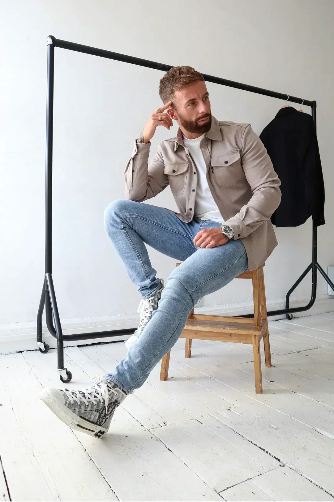 Heidi-Mode | Premium-Jacke mit Knopfverschluss für Herren Stylische und Bequeme Jacke - Image 36