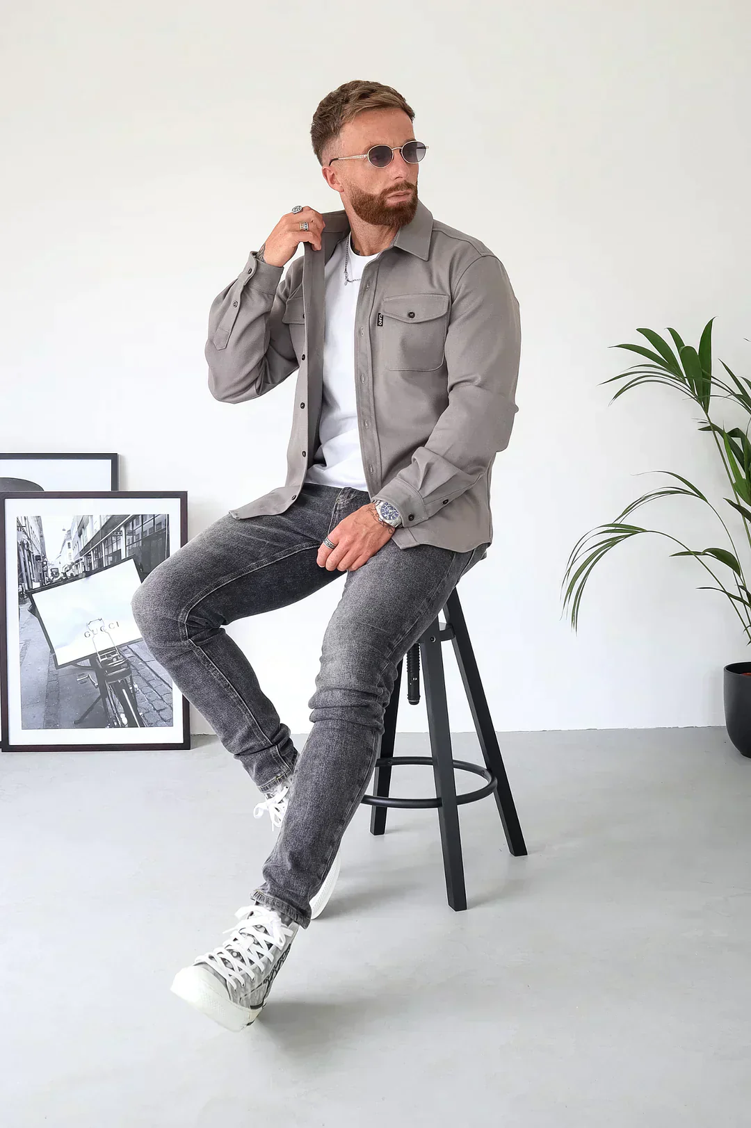 Heidi-Mode | Premium-Jacke mit Knopfverschluss für Herren Stylische und Bequeme Jacke - Image 6