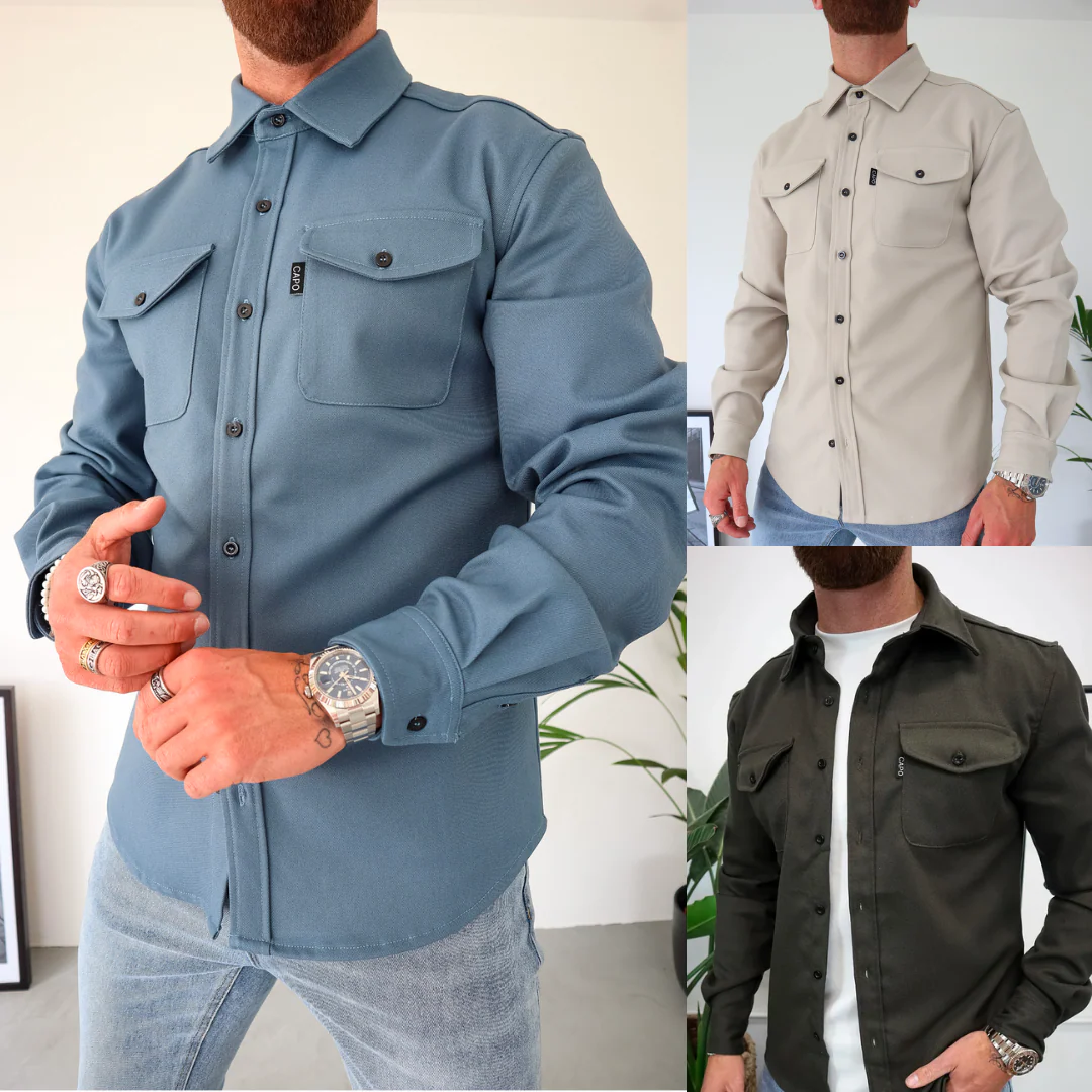 Heidi-Mode | Premium-Jacke mit Knopfverschluss für Herren Stylische und Bequeme Jacke - Image 8