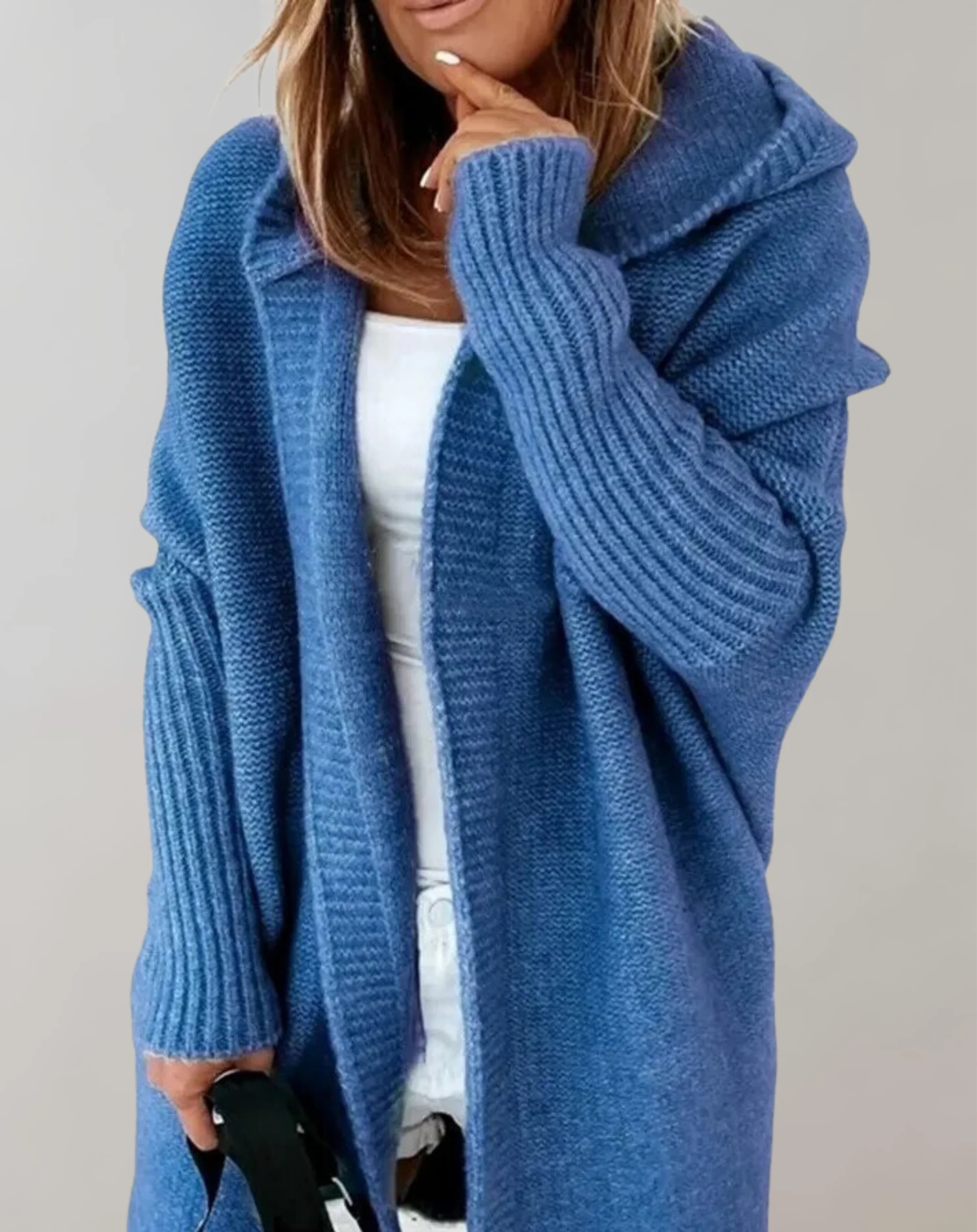 Heidi-Mode | Pullover Lange Strickjacke - Image 5