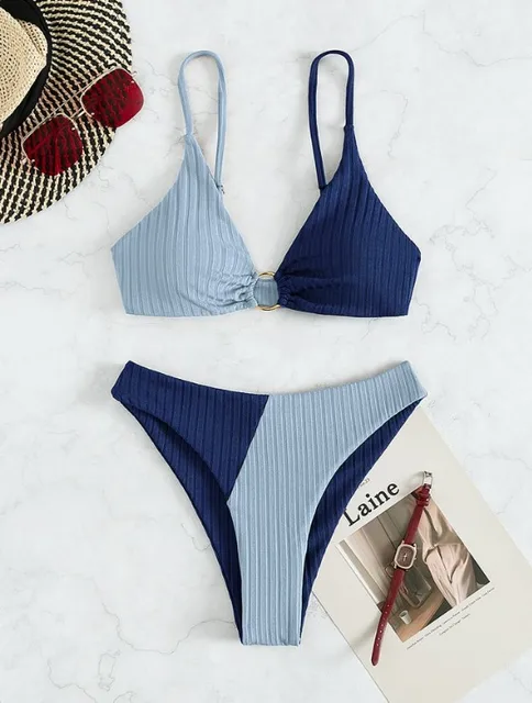 Heidi-Mode | Push-Up-Bikini-Set mit Hoher Taille für Damen - Image 10