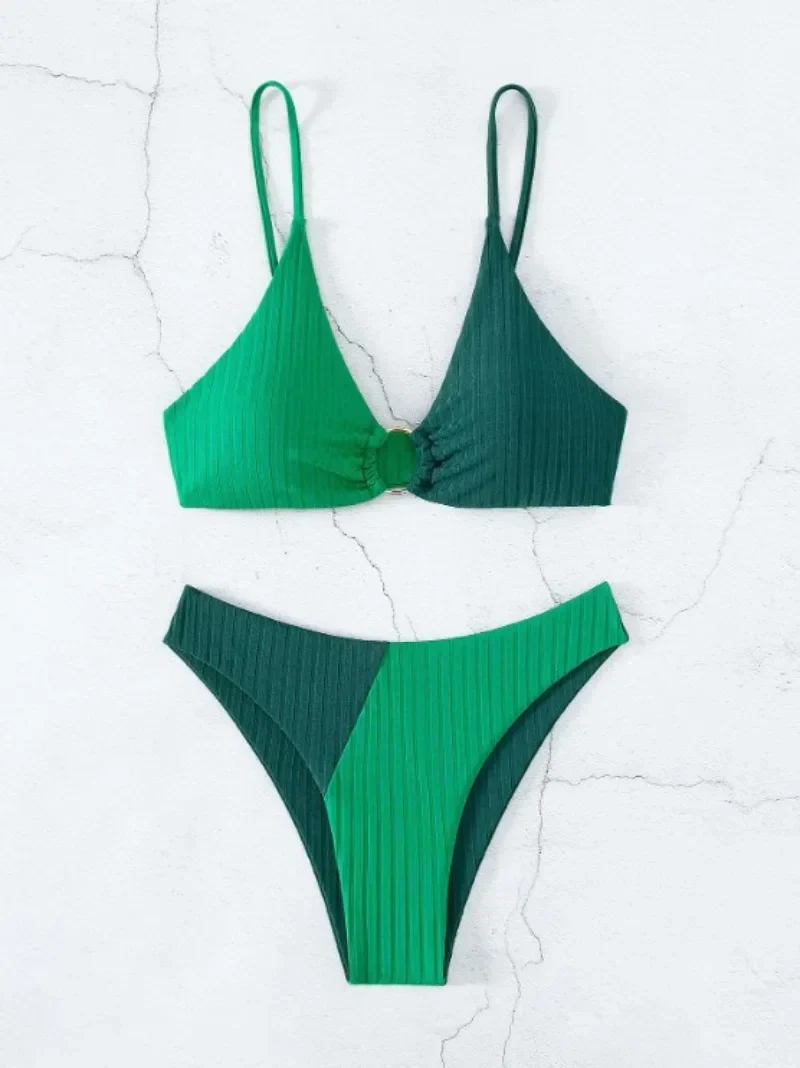 Heidi-Mode | Push-Up-Bikini-Set mit Hoher Taille für Damen - Image 5
