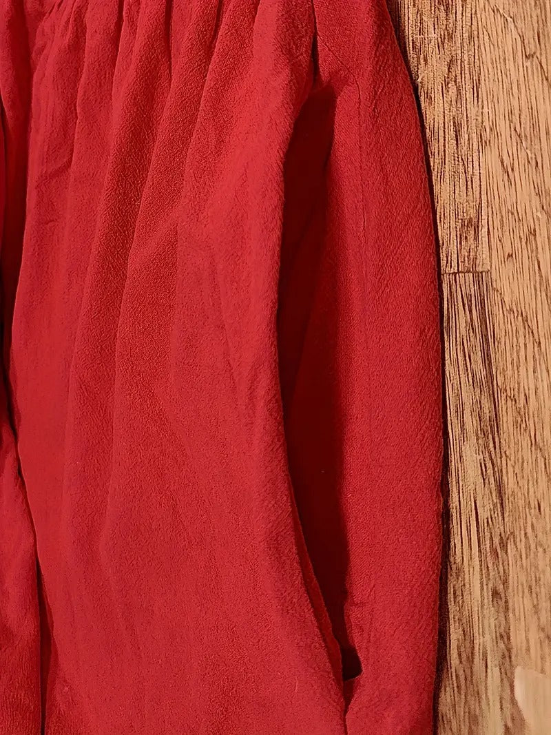 Heidi-Mode | Raffinierte Leinen Sommerkleid mit Praktischen Taschen - Image 20