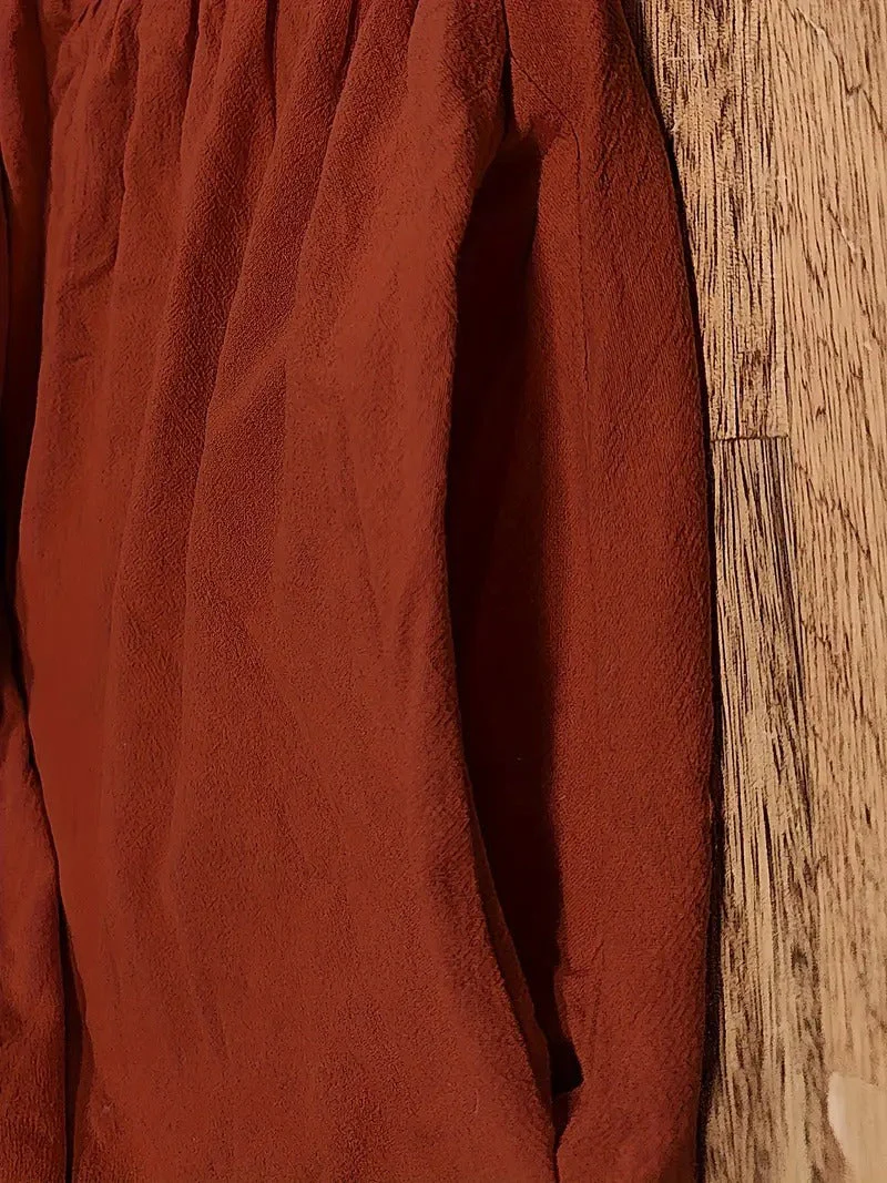 Heidi-Mode | Raffinierte Leinen Sommerkleid mit Praktischen Taschen - Image 29
