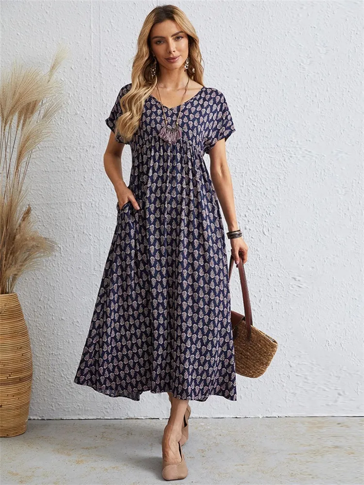 Heidi-Mode | Geräumig, Lässiges Vintage-Kleid - Image 2