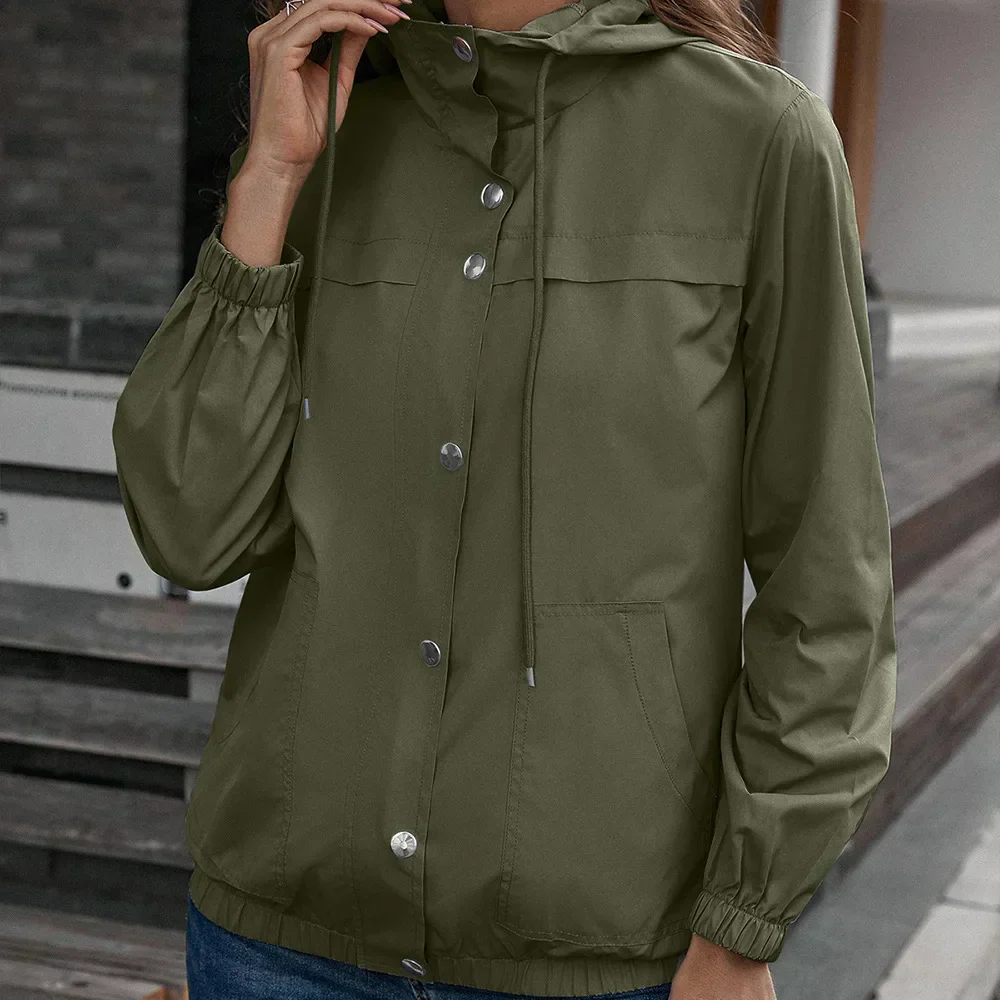 Heidi-Mode | Active Outdoor Regenjacke mit Kapuze - Wasserdicht und Winddicht - Image 2