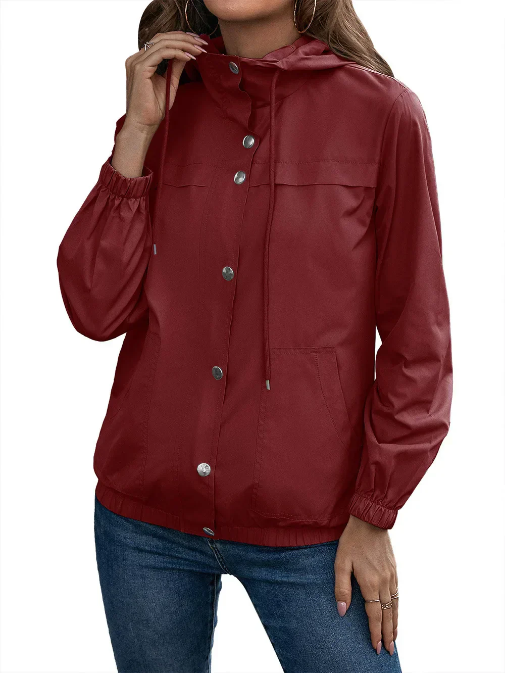 Heidi-Mode | Active Outdoor Regenjacke mit Kapuze - Wasserdicht und Winddicht - Image 5