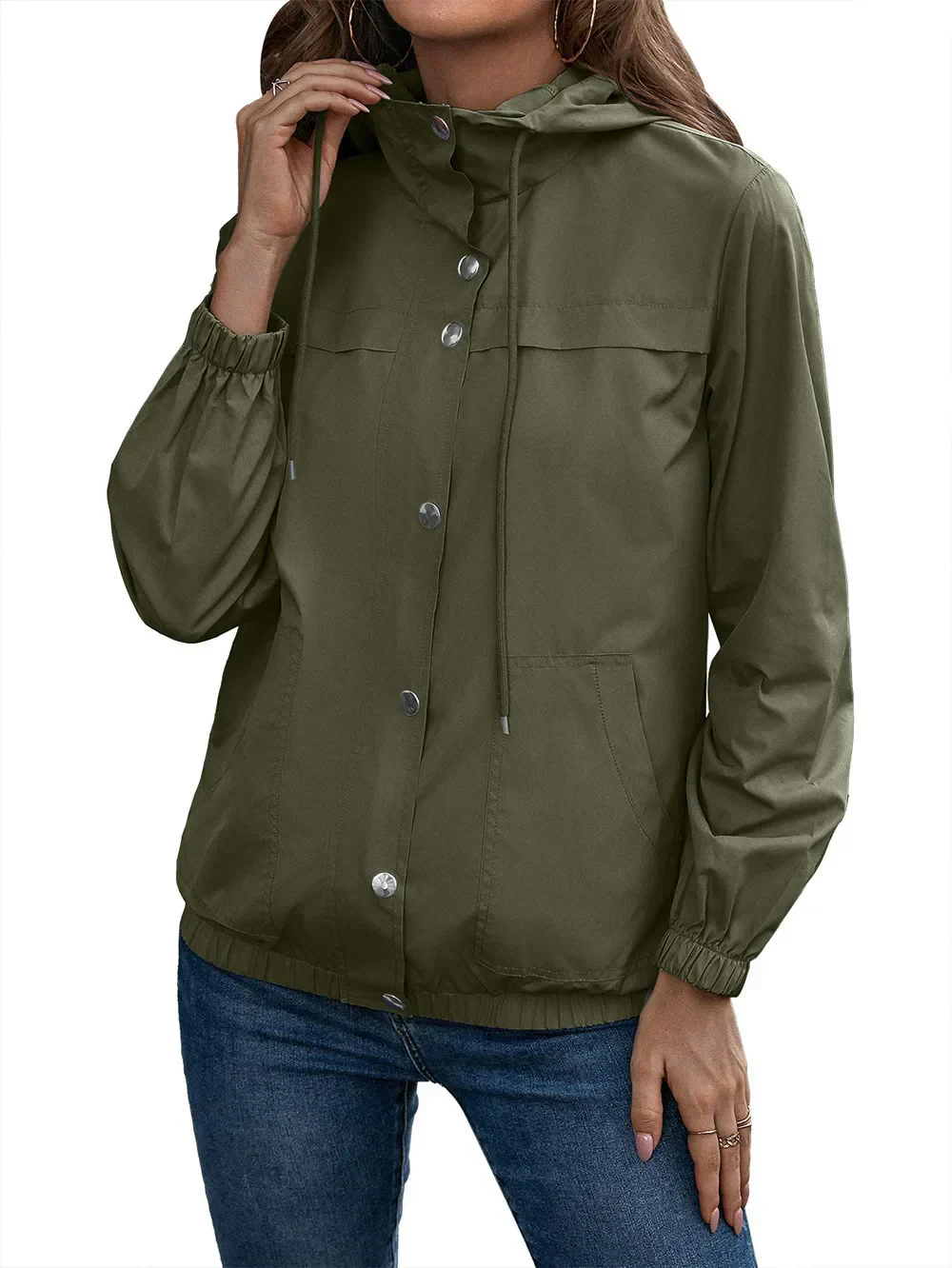 Heidi-Mode | Active Outdoor Regenjacke mit Kapuze - Wasserdicht und Winddicht - Image 6