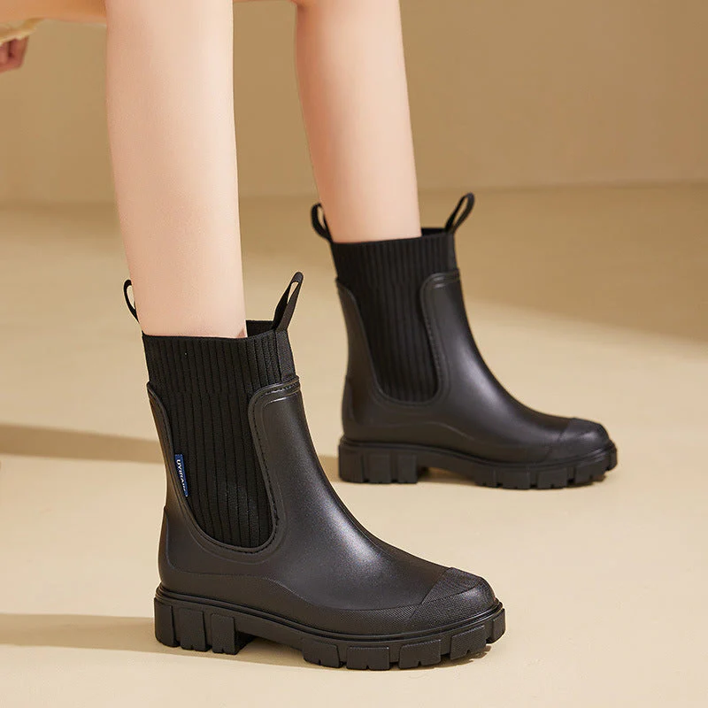 Heidi-Mode | Gummistiefel - Wasserdicht mit Antirutschsohle, Perfekt für Regenwetter - Image 2