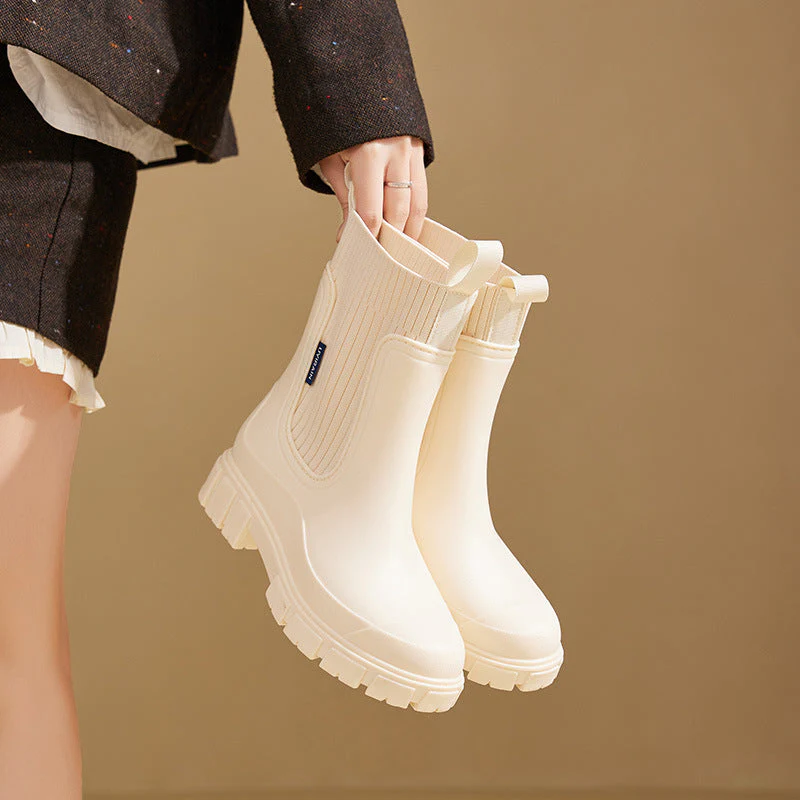 Heidi-Mode | Gummistiefel - Wasserdicht mit Antirutschsohle, Perfekt für Regenwetter - Image 3