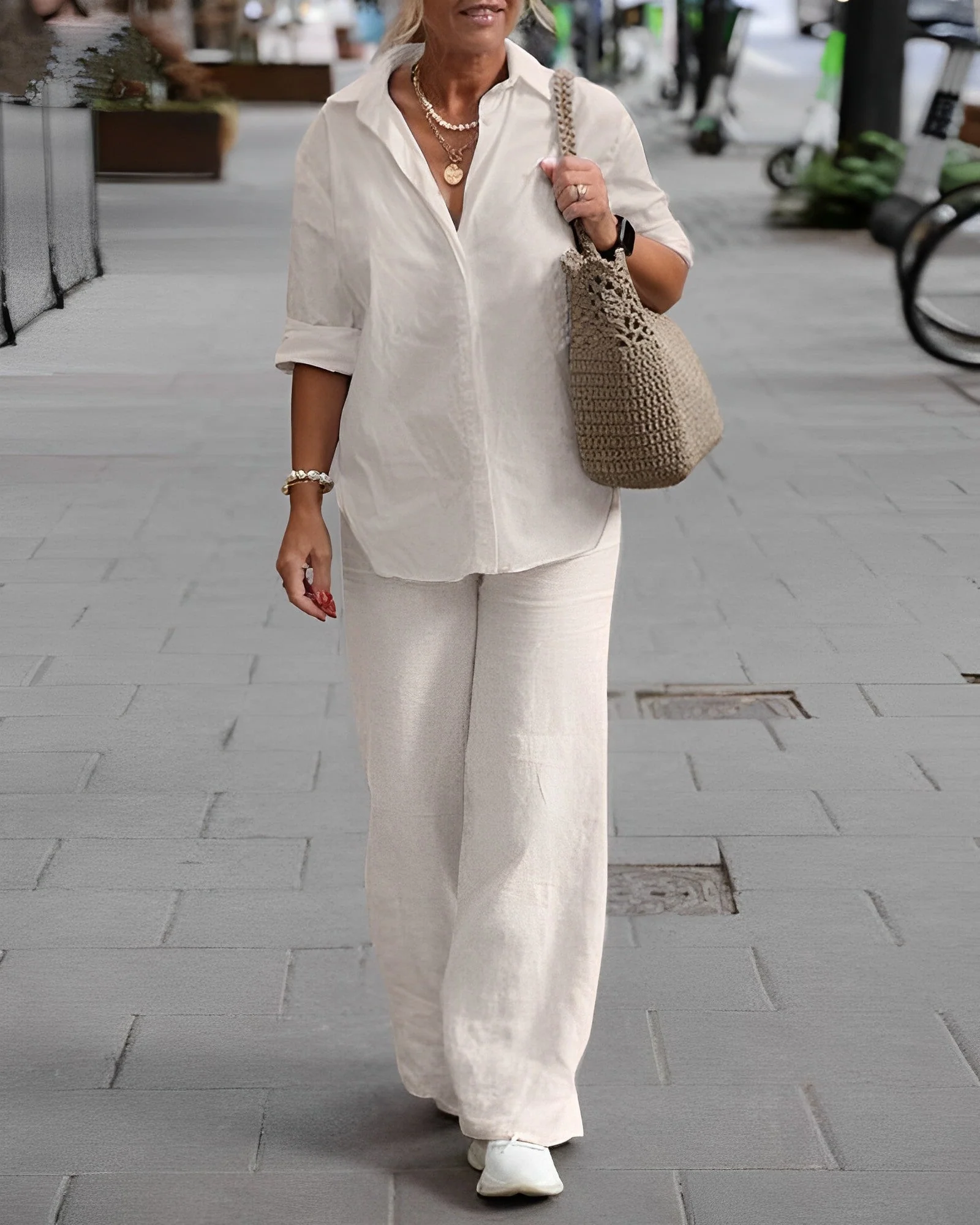 Heidi-Mode | Relaxed Leinenhose mit Luftigem Sitz für Damen - Image 4
