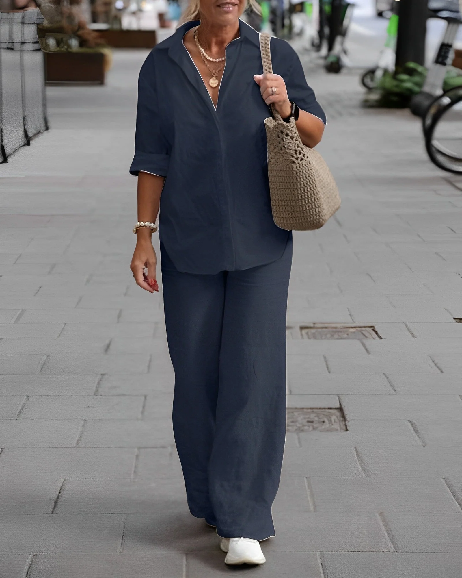 Heidi-Mode | Relaxed Leinenhose mit Luftigem Sitz für Damen - Image 6