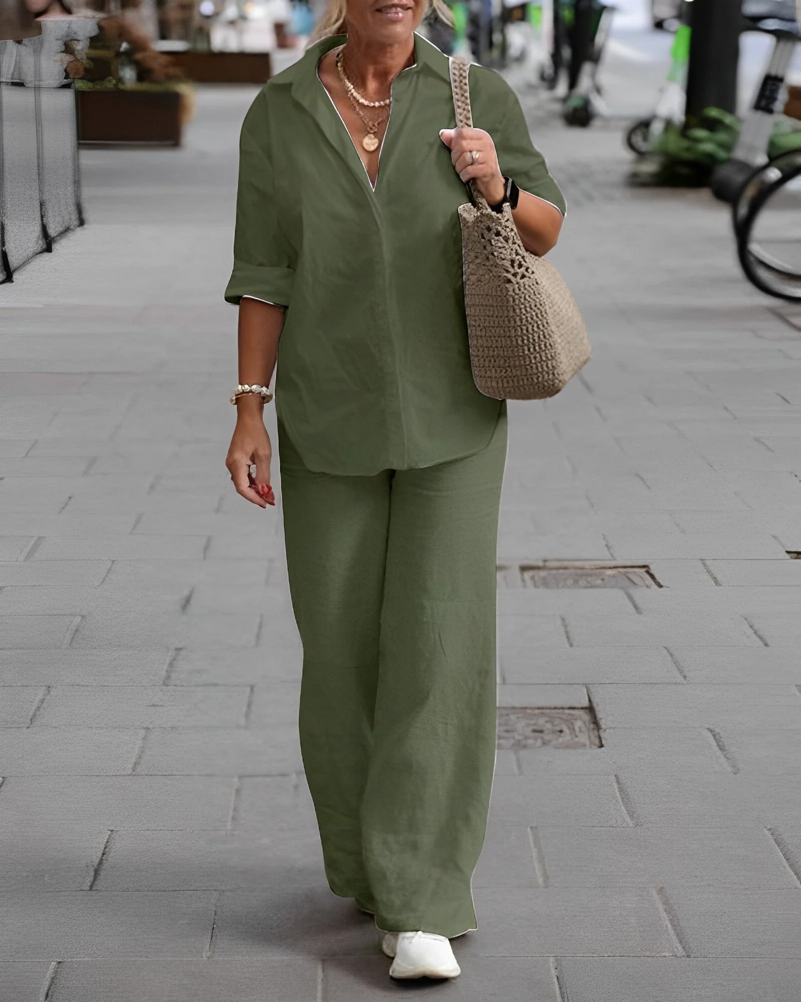 Heidi-Mode | Relaxed Leinenhose mit Luftigem Sitz für Damen - Image 7