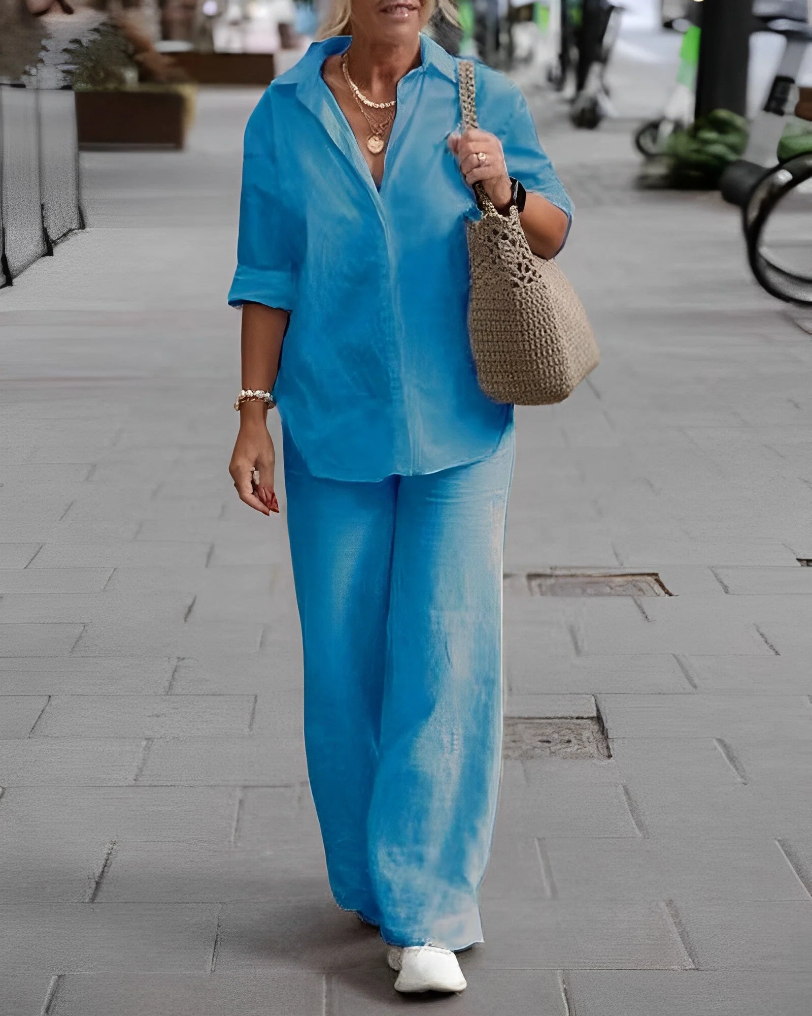 Heidi-Mode | Relaxed Leinenhose mit Luftigem Sitz für Damen - Image 8