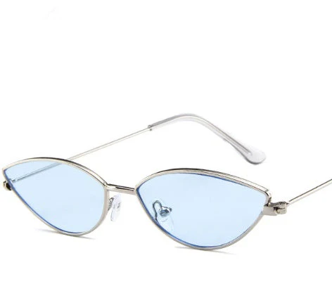 Heidi-Mode | Retro Katzenaugen Sonnenbrille Aus Premium Veganleder