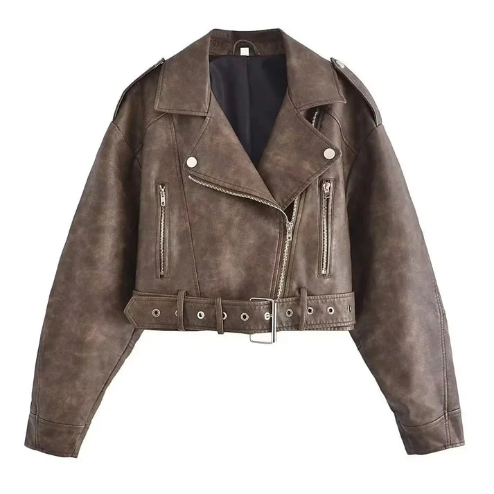 Heidi-Mode | Retro Lederjacke für Damen - Image 2