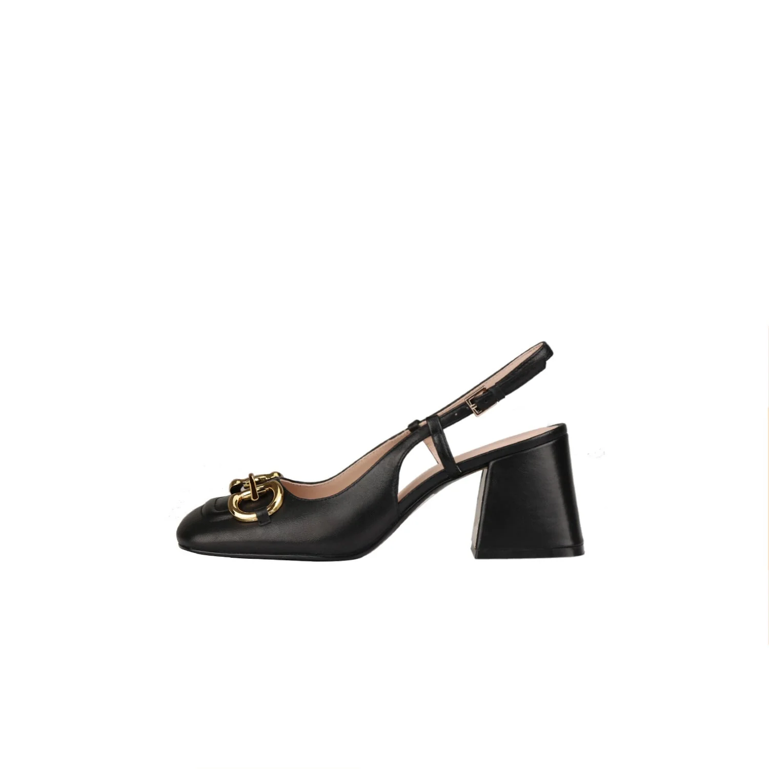 Heidi-Mode | Retro Mary Jane Schuhe mit Dicken Hohen Absätzen und Schnallen - Image 6