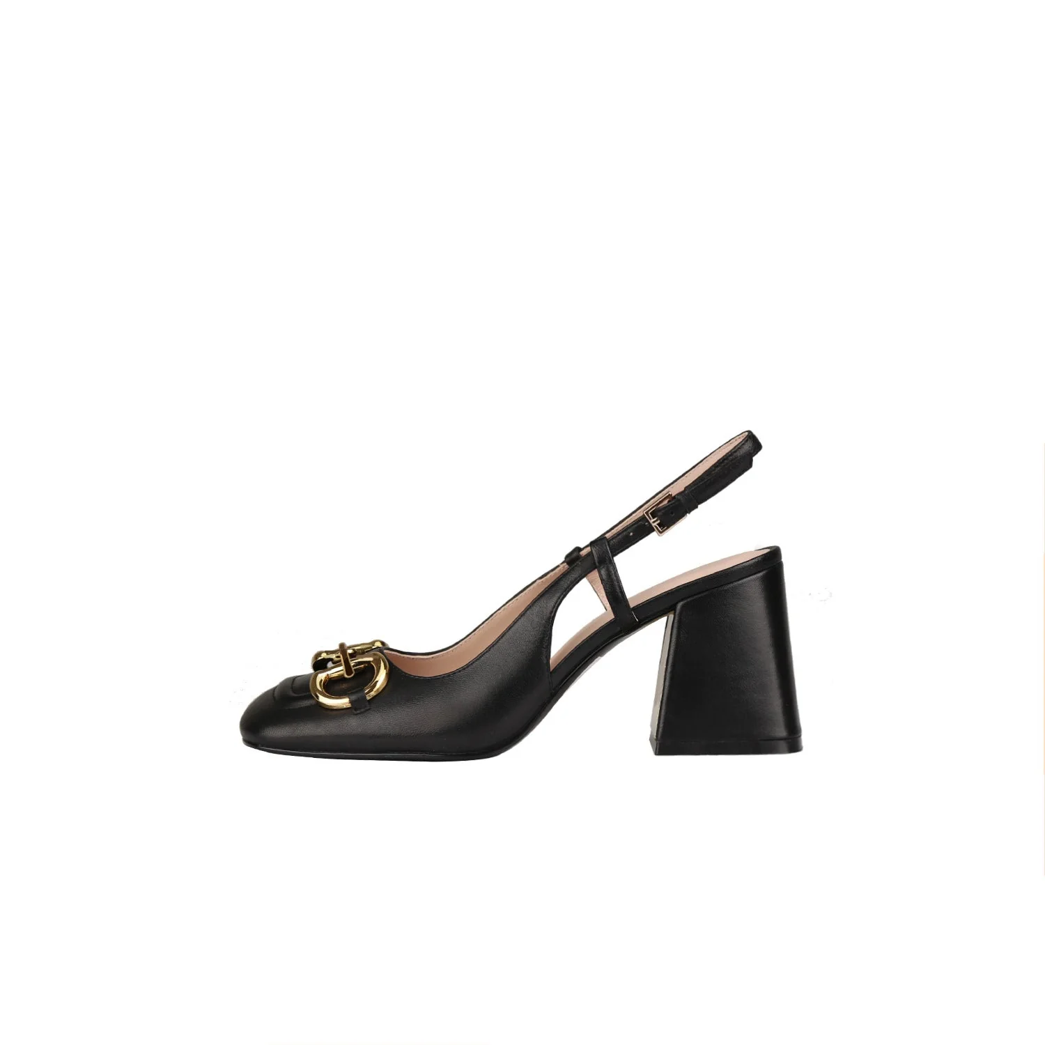 Heidi-Mode | Retro Mary Jane Schuhe mit Dicken Hohen Absätzen und Schnallen - Image 7