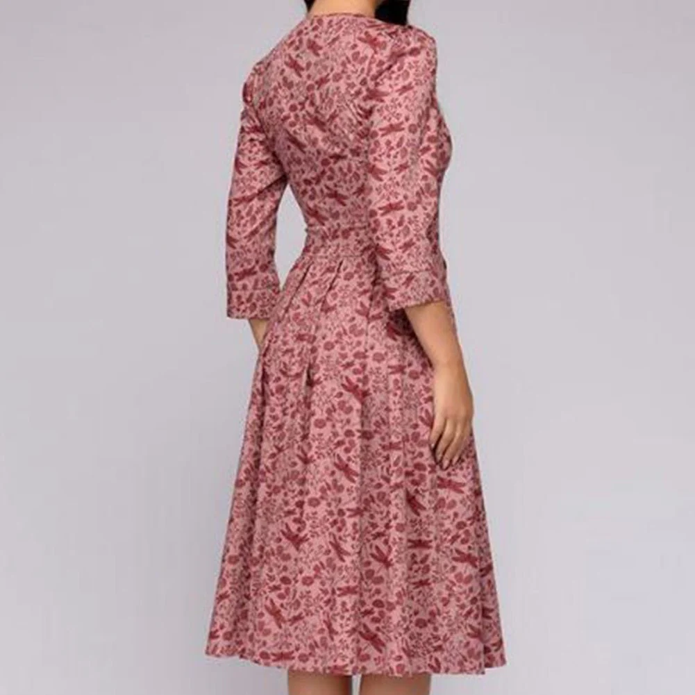 Heidi-Mode | Retrozo Edles, Mittellanges Kleid - Image 4