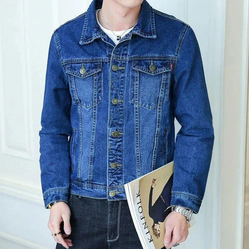 Heidi-Mode | Revers Denim Jacke Herren - Image 6