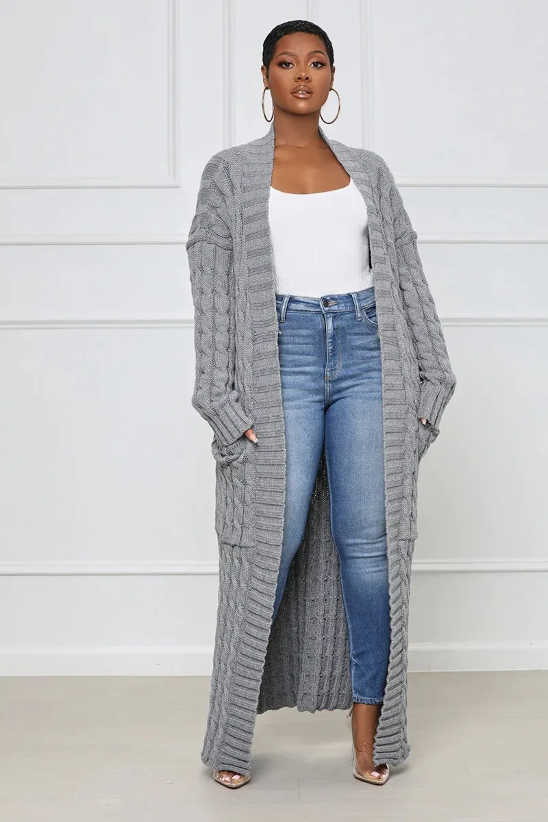 Heidi-Mode | Rita - Lange Strickjacke - Image 27